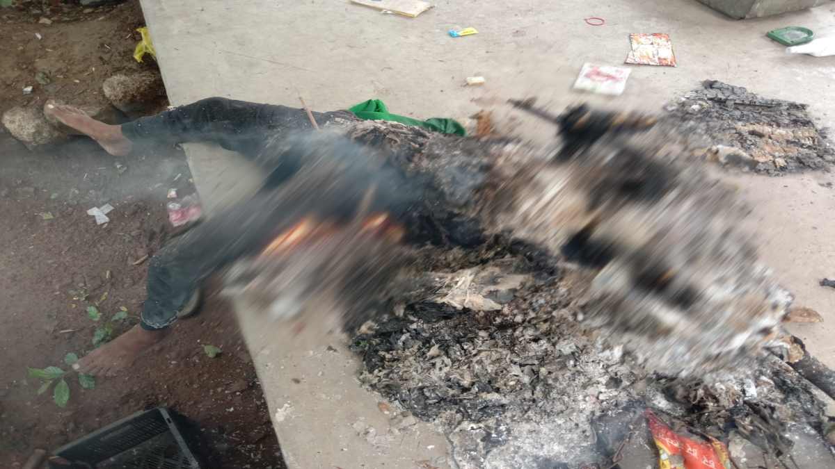 लाश उगलेगी कत्ल के राजः युवक की मिली अधजली लाश, शरीर में जख्म के निशान, जुर्म पर पर्दा डालने कातिलों की खौफनाक साजिश, खोजबीन में जुटी खाकी…