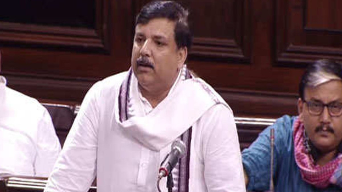 सदन में निलंबित होने के बाद भी सीट पर बैठे रहे सांसद संजय सिंह, मणिपुर हिंसा के खिलाफ करते रहे नारेबाजी