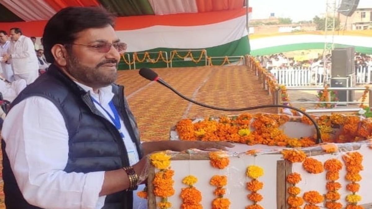 कांग्रेस अध्यक्ष बृजलाल खाबरी ने PM मोदी पर साधा निशाना, कहा- संविधान बचेगा, तभी मणिपुर पर बात करेंगे प्रधानमंत्री
