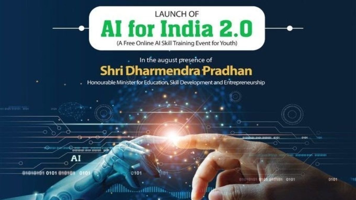 AI For India 2.0 : नौ भारतीय भाषाओं में फ्री एआई ट्रेनिंग प्रोग्राम शुरू, सरकार ने किया ऐलान