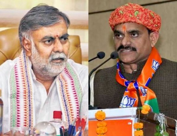 अमित शाह के भोपाल दौरे से पहले सियासी हलचल तेज: केंद्रीय मंत्री प्रह्लाद पटेल ने वीडी शर्मा से की मुलाकात, 15 मिनट तक हुई चर्चा
