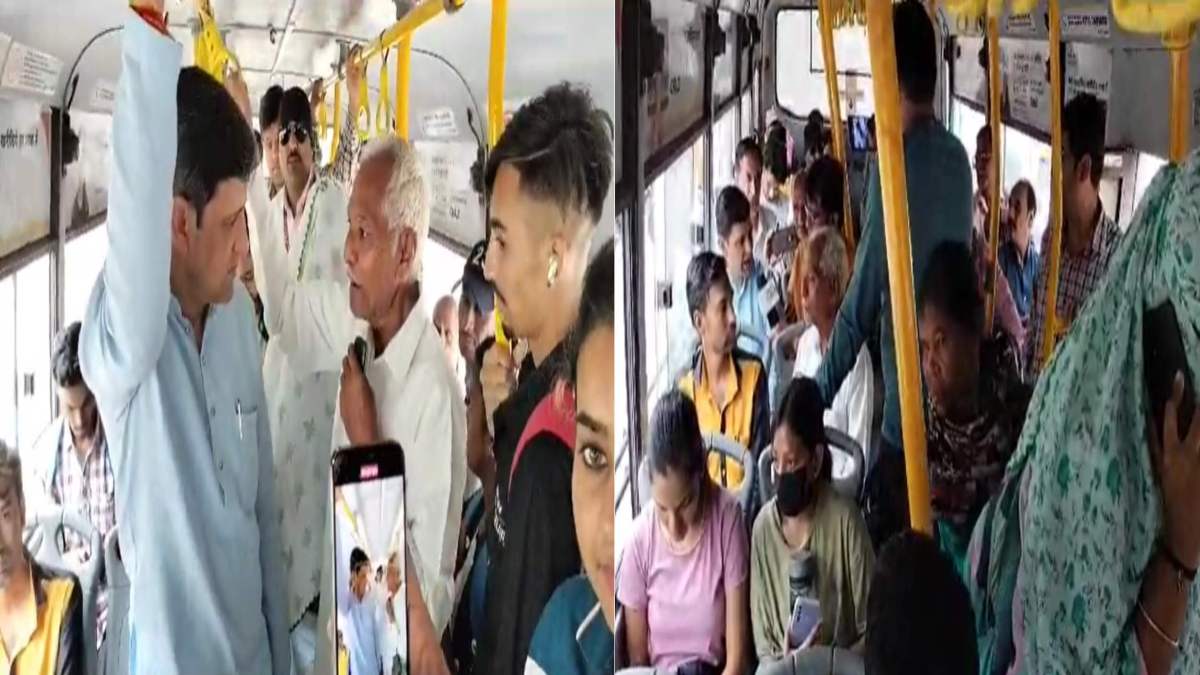 इंदौर मेयर ने ओवरलोड बस में किया सफर, VIDEO: ट्रैफिक नियमों का खुलेआम उल्लंघन, सिटी बसों पर RTO मेहरबान, BJP MLA बोलीं- कार्रवाई होनी चाहिए