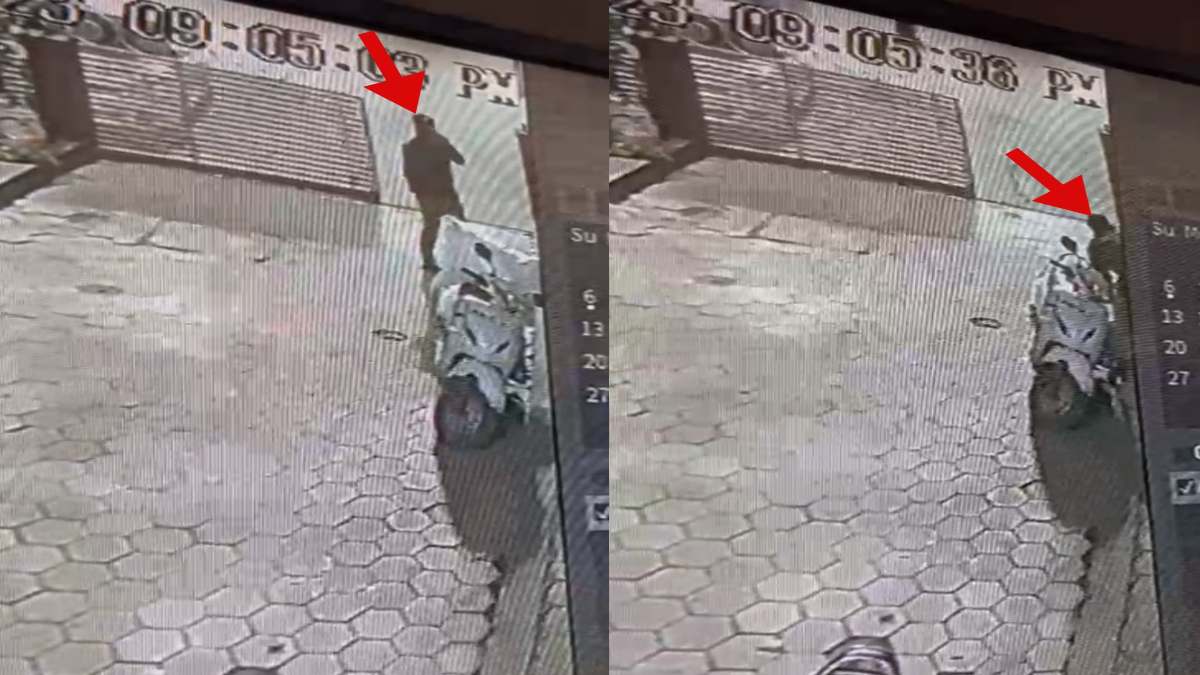 पान-मसाला कारोबारी से उठाईगिरी: स्कूटी की डिक्की से पार किए लाखों रुपए, वारदात सीसीवीटी कैमरे में कैद