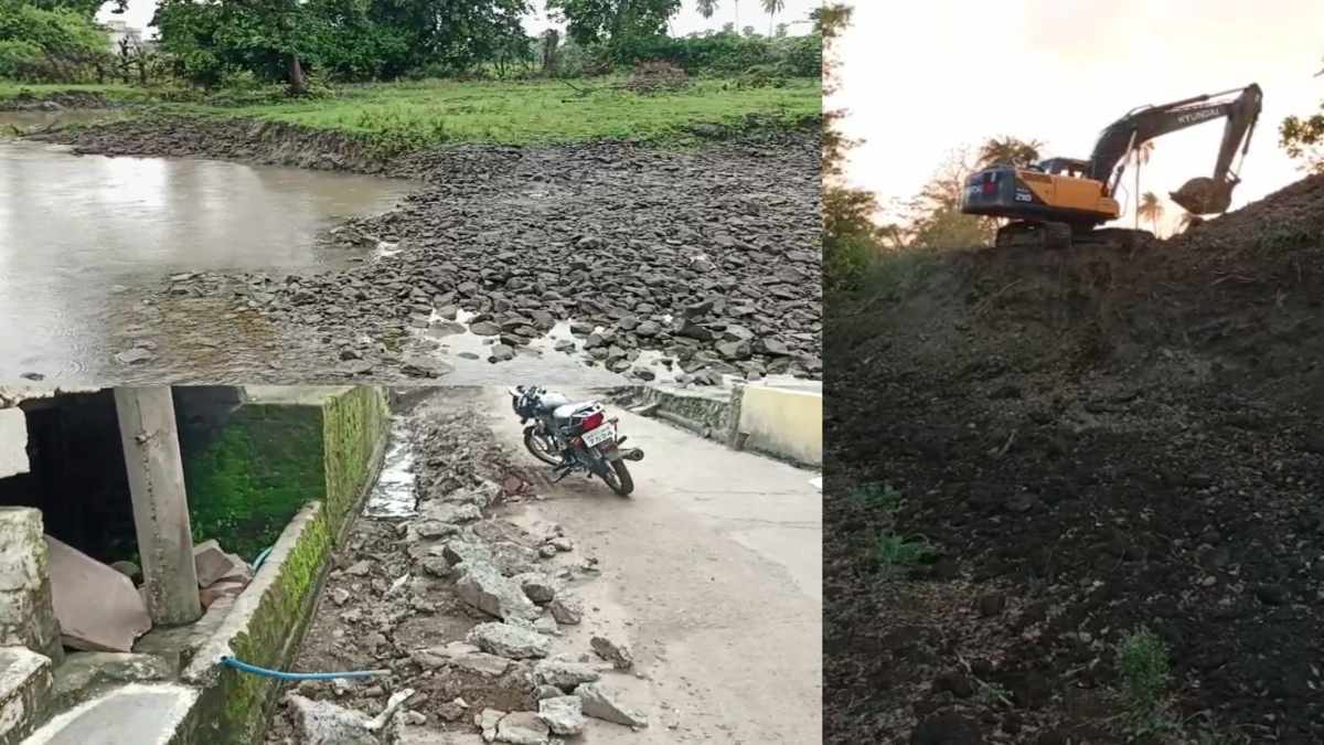 पंचायत सचिव की मनमानी! जेसीबी से काम करवाकर निकाल ली राशि, पंचों ने खोला मोर्चा