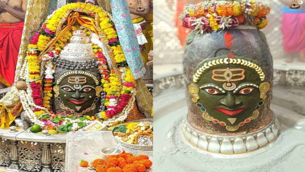 11 अगस्त महाकाल आरती दर्शन: भगवान महाकाल के मस्तक पर त्रिपुण्ड-त्रिनेत्र अर्पित कर दिव्य श्रृंगार