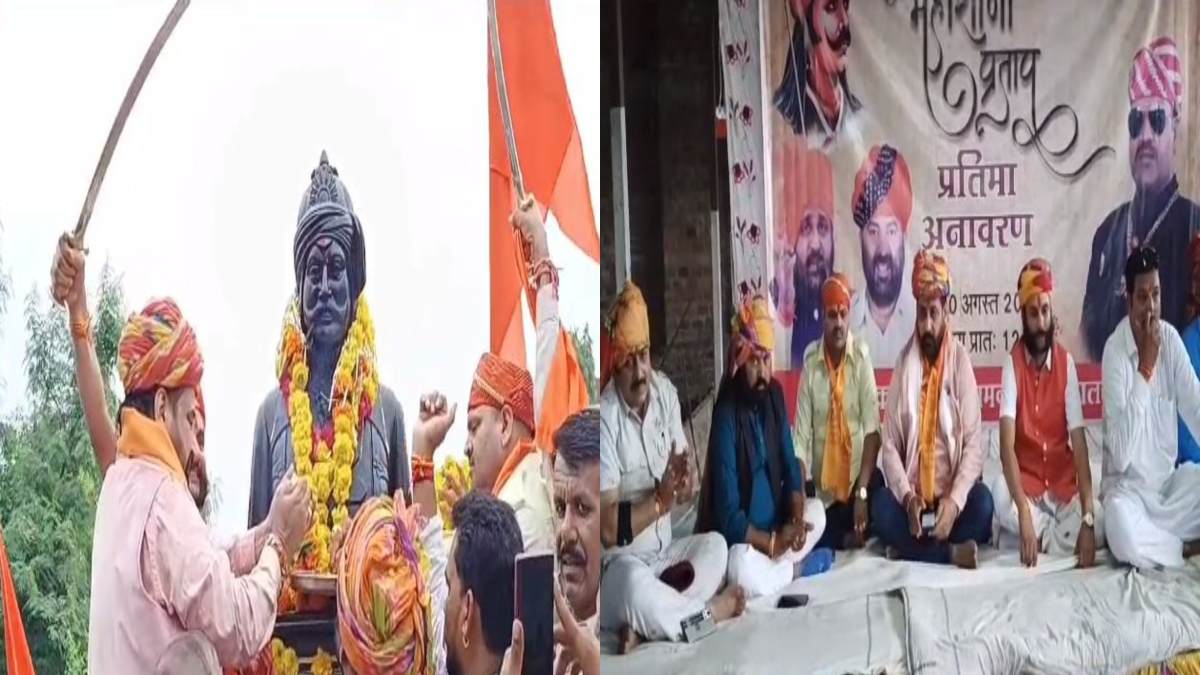 करणी सेना के राष्ट्रीय अध्यक्ष पहुंचे उज्जैन: महाराणा प्रताप की मूर्ति अनावरण में हुए शामिल, फिल्म OMG- 2 को बोले- इतिहास और धर्म संस्कृति से खिलवाड़ करे बंद