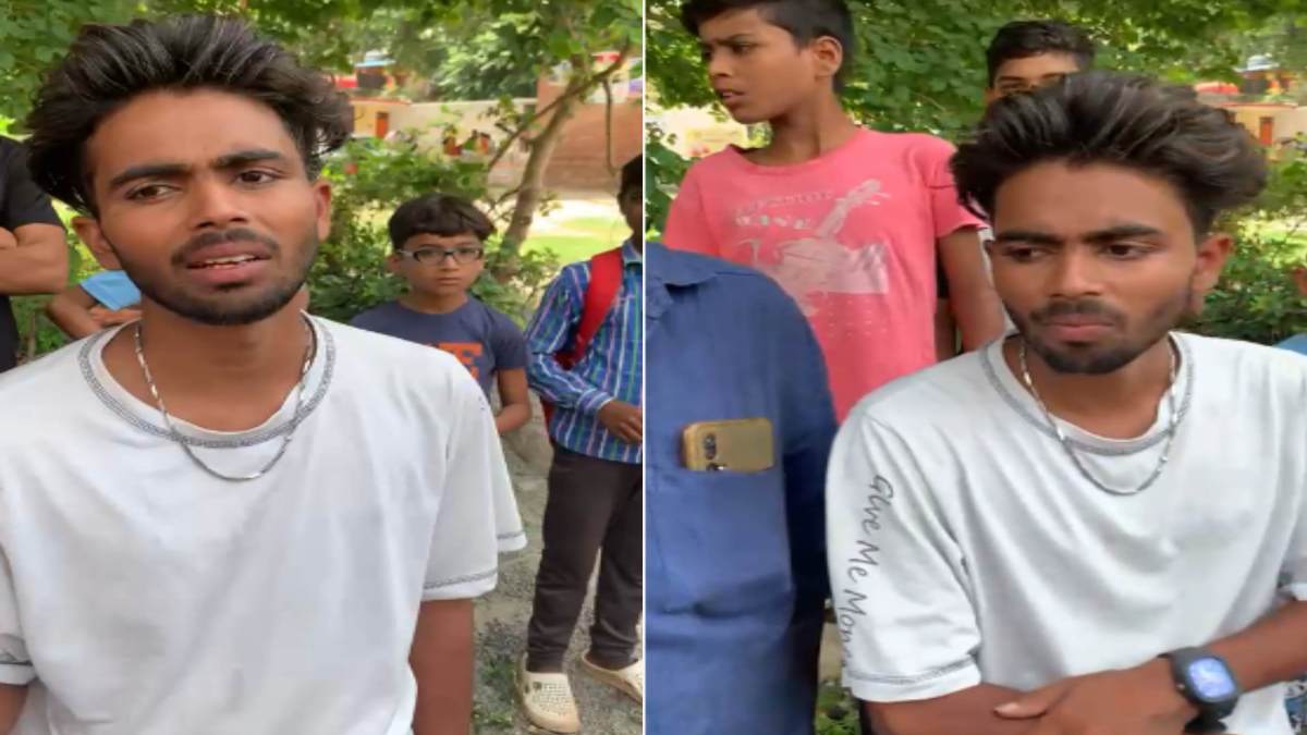 ऑनलाइन ठगी करते रंगे हाथों पकड़ाया युवक: फर्जी QR स्कैन कर पेमेंट का दिखाया स्क्रीनशॉट, पब्लिक ने पकड़कर पीटा और पुलिस के हवाले कर दिया