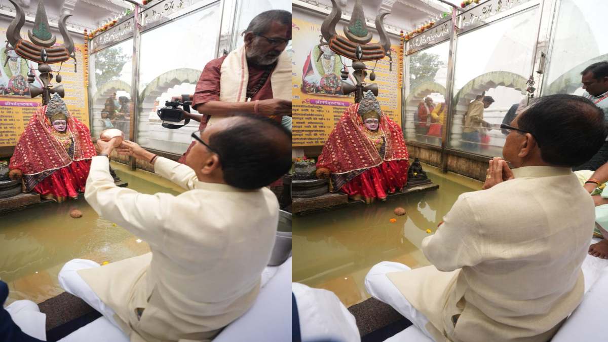 अमरकंटक में बनेगा ‘मां नर्मदा कॉरिडोर’: CM शिवराज ने किया ऐलान, मां नर्मदा की पूजा अर्चना कर मांगी खुशहाली