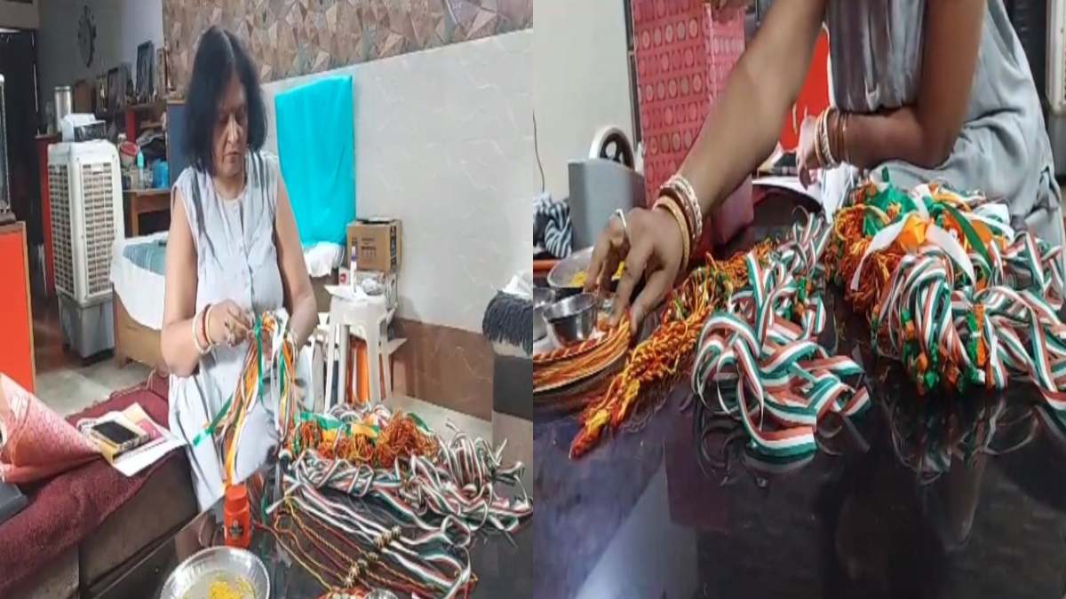 भारत-चीन सीमा के जवानों की कलाई पर सजेगी एमपी की राखीः दिव्यांग महिला ने भेजी इको फ्रेंडली राखियां
