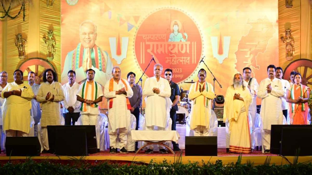 CM बघेल ने चम्पारण में राम वन गमन पर्यटन परिपथ के निर्माण कार्यों का किया लोकार्पण, चम्पेश्वर महादेव का दर्शन कर प्रदेश की खुशहाली की कामना