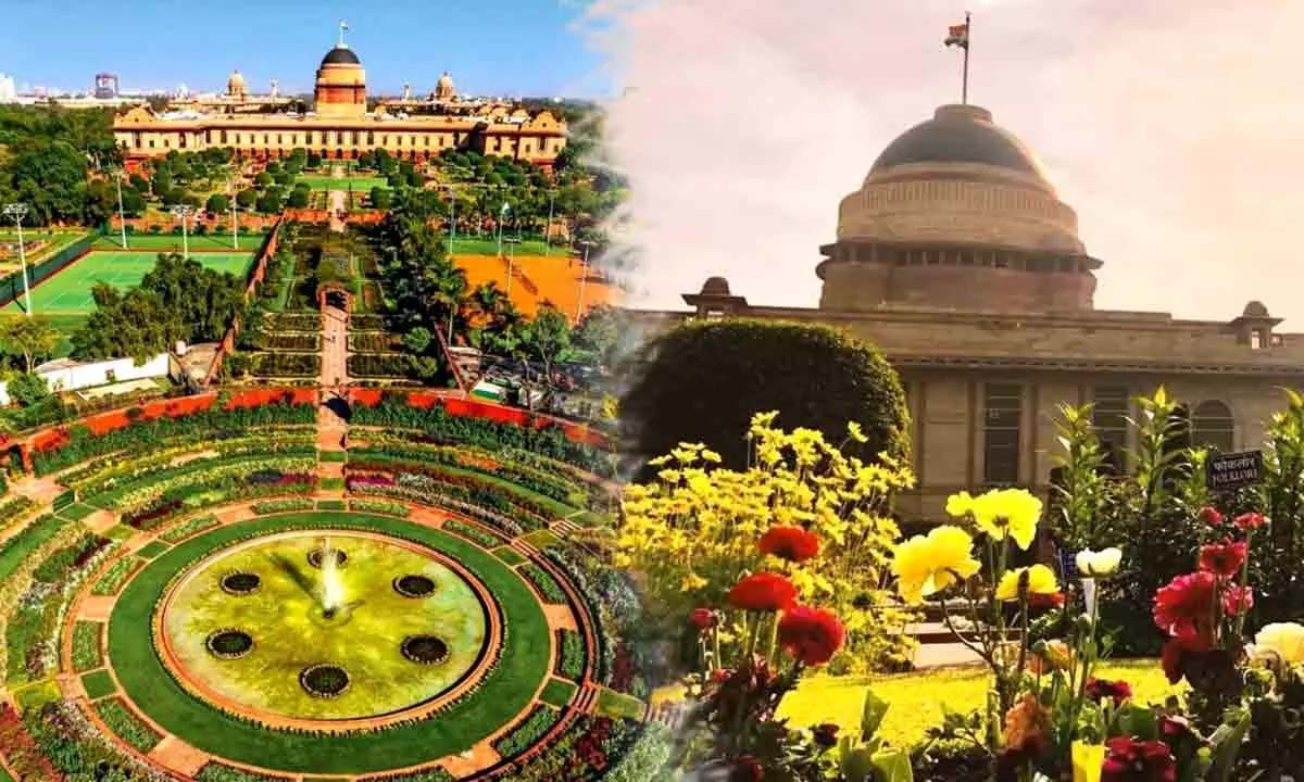 राष्ट्रपति भवन स्थित अमृत उद्यान एक बार फिर आम लोगों के लिए खुला