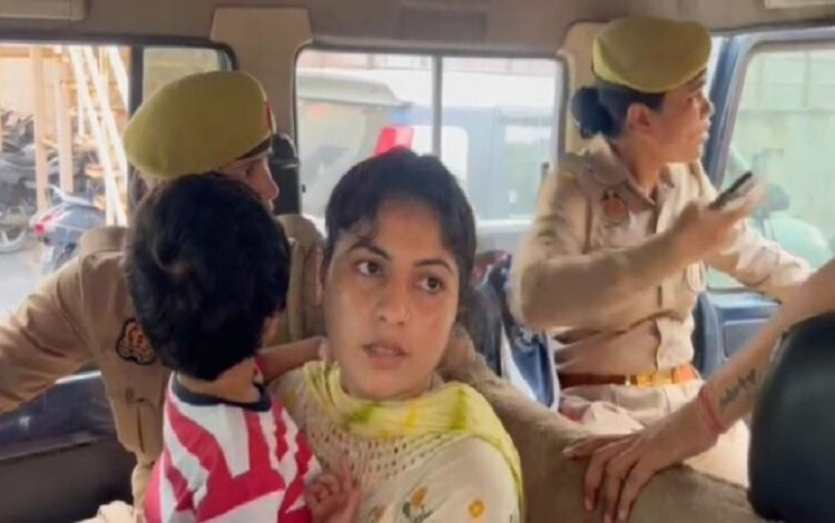 बांग्लादेश से आई महिला के पति से पूछताछ शुरू