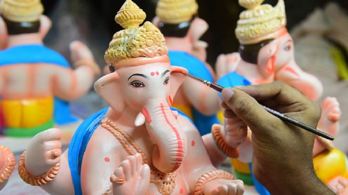 राजधानी में गणेश प्रतिमाओं को लेकर गाइडलाइन जारी: पीओपी और सिंथेटिक रंगों पर प्रतिबंध, निगम की टीम करेगी निगरानी