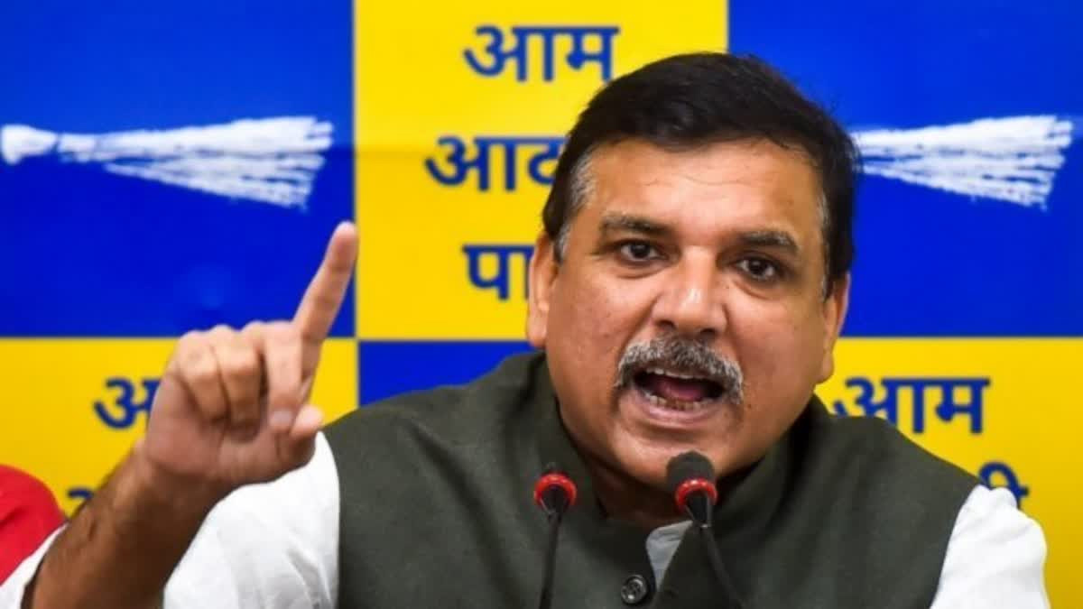 संजय सिंह का दावा, राज्यसभा में गिर जाएगा दिल्ली सेवा विधेयक