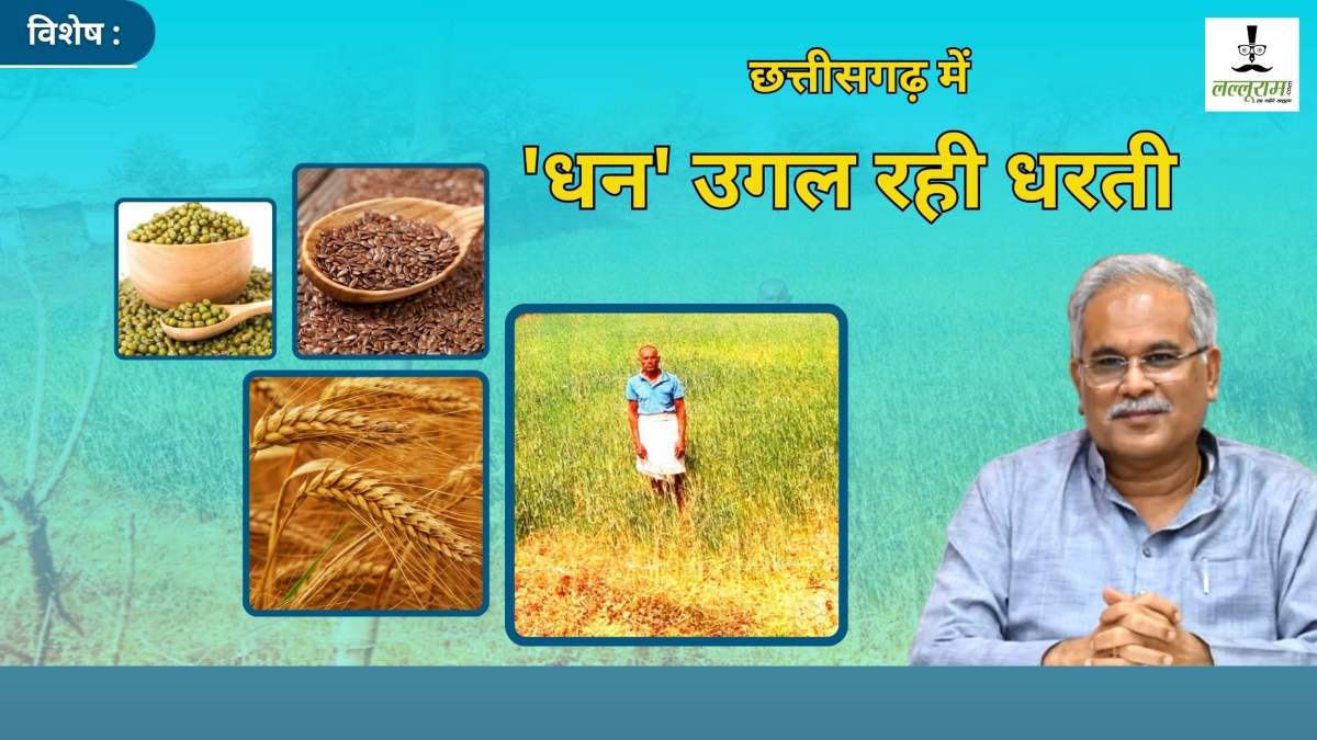 विशेष : मिश्रित फसलों की ओर बढ़ा छत्तीसगढ़ के किसानों का रुझान, अच्छी पैदावार के साथ-साथ ‘धन’ उगल रही धरती