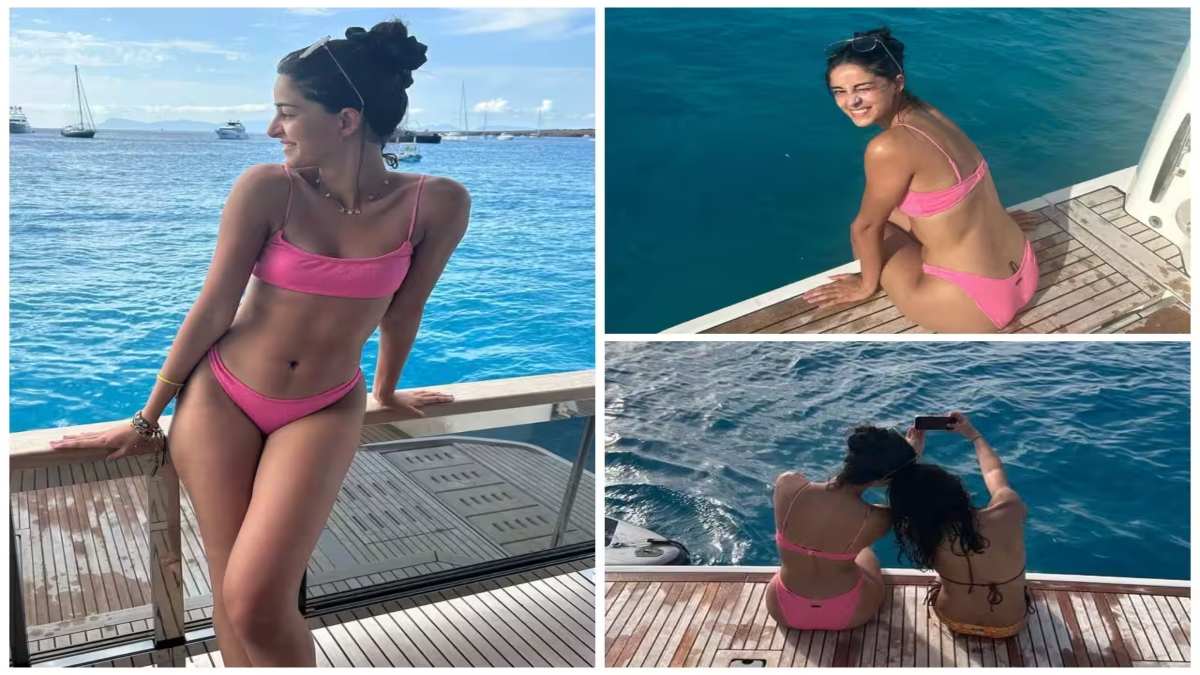 Ananya Panday Hot Photos: अनन्या पांडे ने Pink Bikini में ढाया कहर, कातिलाना पोज देख फैंस के छूटे पसीने, देखिए दिलकश अदाएं
