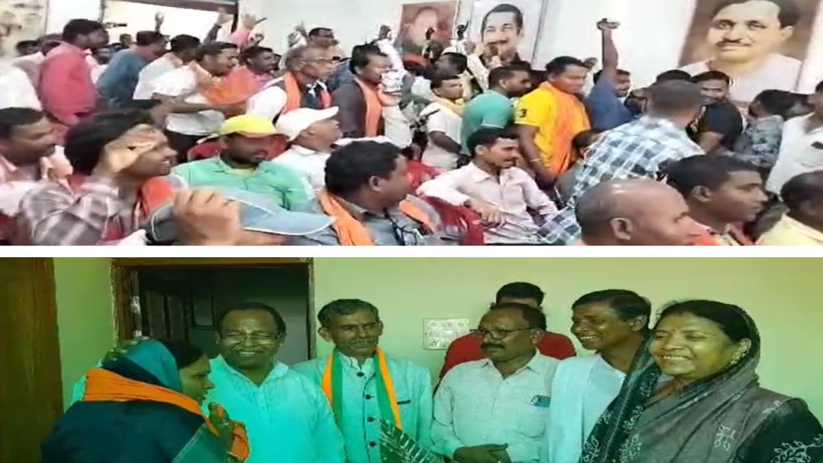 BJP की मुश्किलें बढ़ी : प्रत्याशी घोषणा के बाद सामने आने लगे बगावती तेवर, पूर्व मंत्री के गुट ने उम्मीदवार के खिलाफ की नारेबाजी, इधर रामविचार नेताम ने किया खुला समर्थन