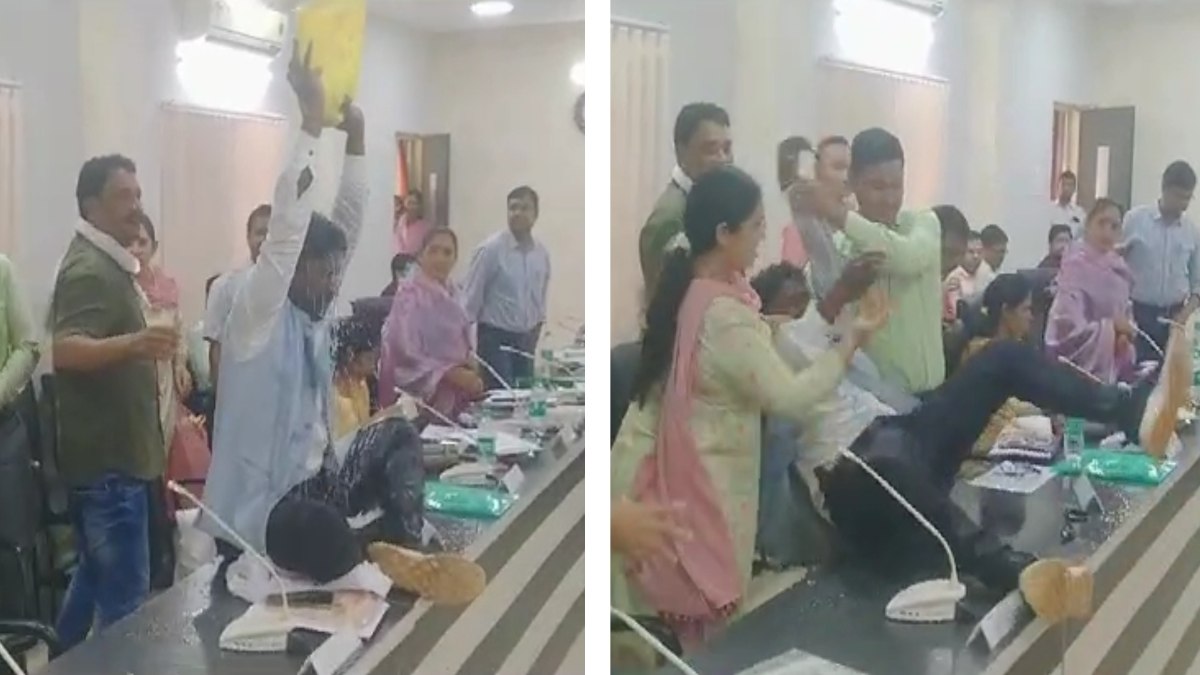 CG NEWS : सामान्य सभा के दौरान हंगामा, जिला पंचायत सदस्य ने खुद पर मिट्टी तेल डालकर की आत्मदाह की कोशिश
