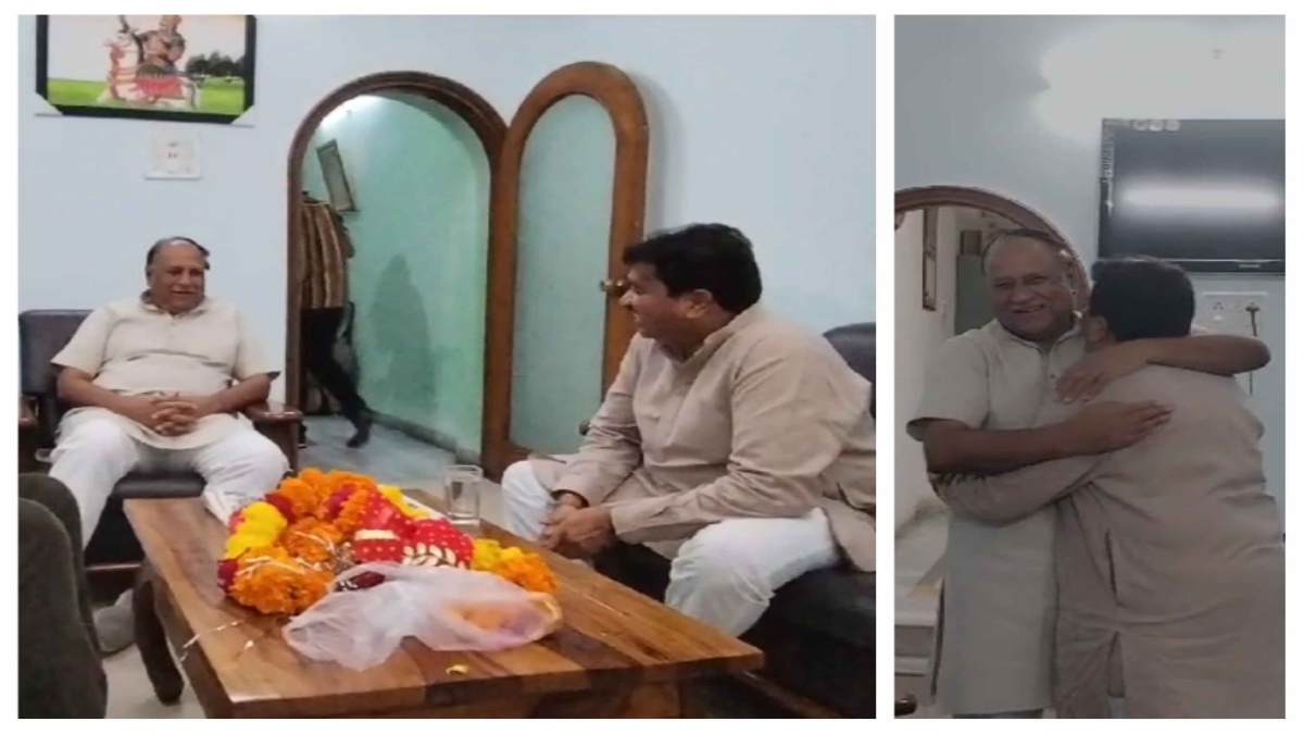 MP में सियासतः बीजेपी के वरिष्ठ नेता के कांग्रेस ज्वाइन करने का मैसेज वायरल, कांग्रेस विधायक मिलने पहुंचे घर, संजय शुक्ला बोले- जन्मदिन की बधाई देने गए थे