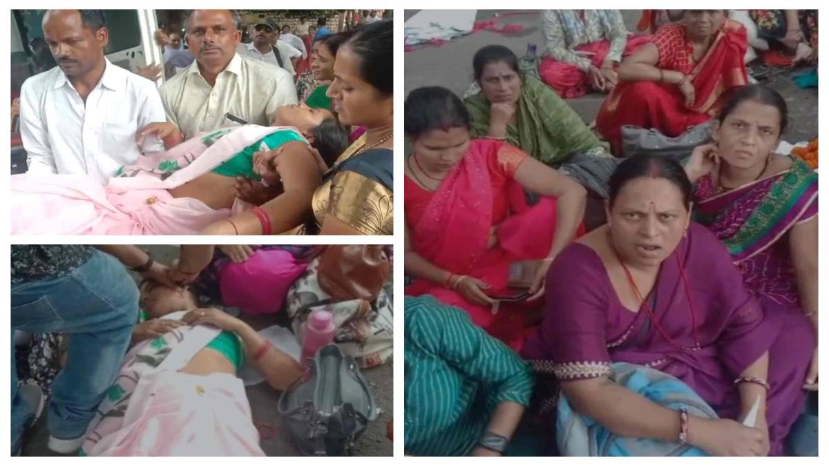 NHM संविदा कर्मचारियों के प्रदर्शन का दूसरा दिन: धरने पर बैठी महिला कर्मचारी की बिगड़ी तबीयत, जानें क्या हैं मांगें ?