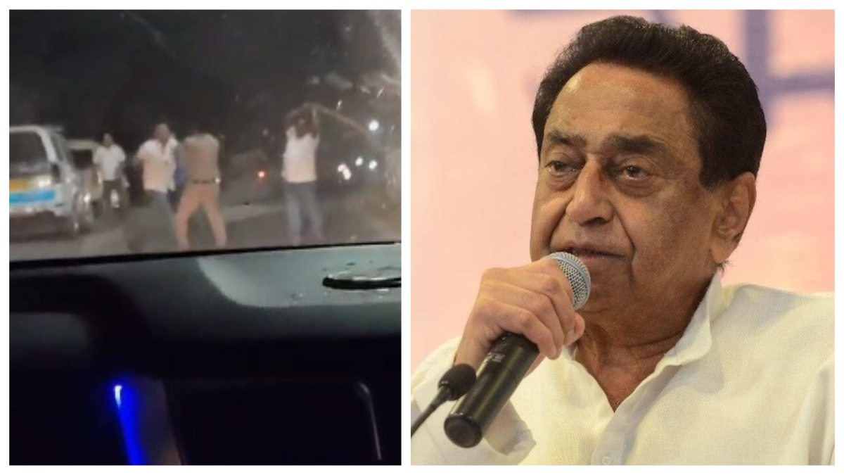 शराब माफियाओं का पुलिस ने निकाला जुलूस, VIDEO: बुलवाया ‘पुलिस हमारी बाप है’, कमलनाथ ने कहा- ऐसे में आम आदमी की सुरक्षा कैसे होगी ?