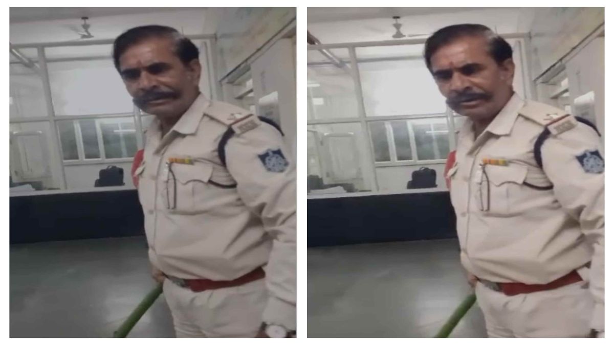 विदिशा में पुलिस की दबंगई: होमगार्ड कर्मचारी के साथ की मारपीट, VIDEO वायरल