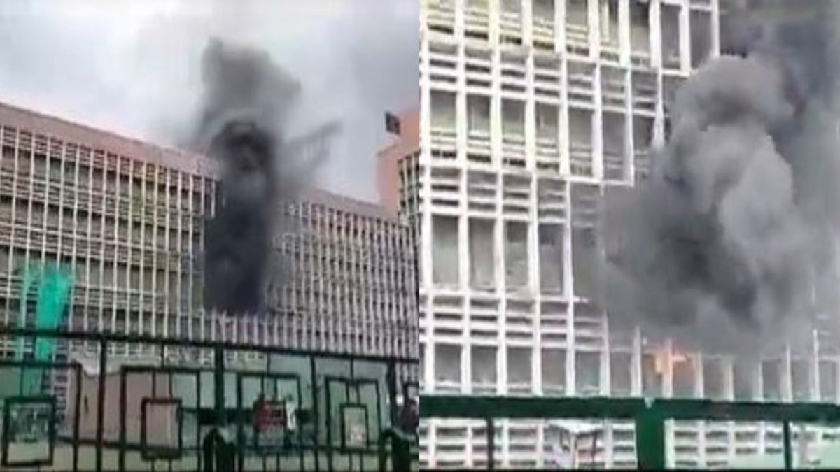 राजधानी के AIIMS में लगी भीषण आग, मची अफरा तफरी, फायर ब्रिगेड की 8 गाड़ियां मौके पर