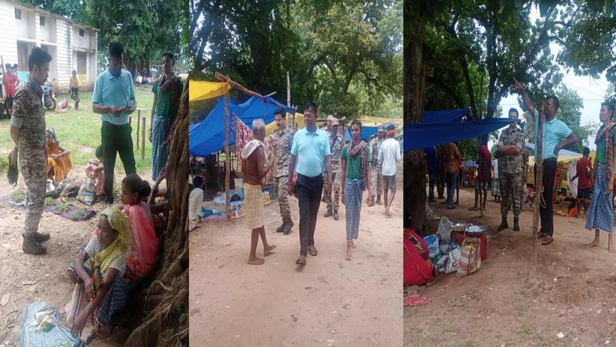 लाल आतंक की उल्टी गिनती शुरूः नक्सलियों के गढ़ में DIG और SP, ग्रामीणों की सुनी समस्याएं, नापाक मंसूबों को फेल करने के कड़े निर्देश…