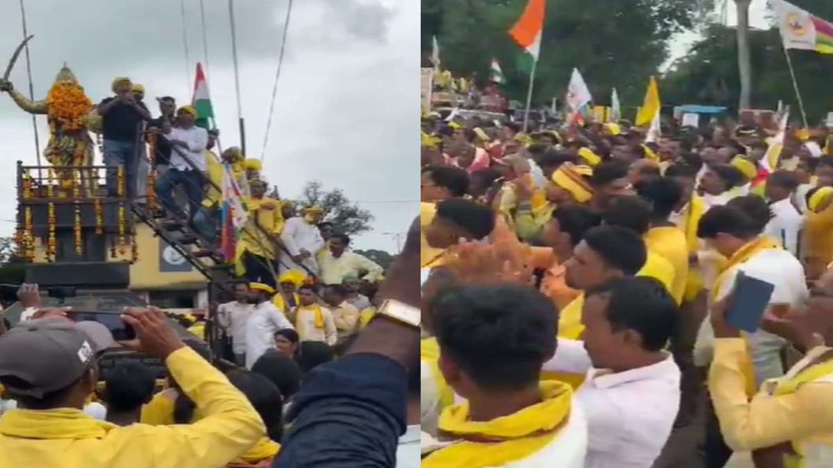 सोशल मीडिया पर फिर ट्रोल हुए कांग्रेस MLA: आदिवासी दिवस पर बोले- देश को हिंदू राष्ट्र नहीं बनने देंगे, तभी ‘जय श्रीराम’ के लगने लगे नारे, VIDEO वायरल