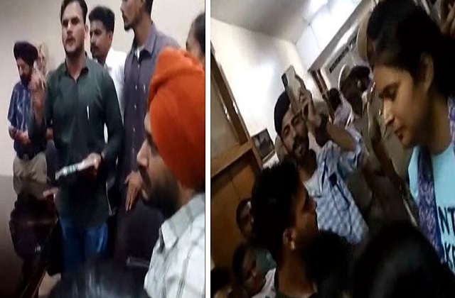 पंजाबी यूनिवर्सिटी में हंगामे की खबर, जमकार नारेबाजी