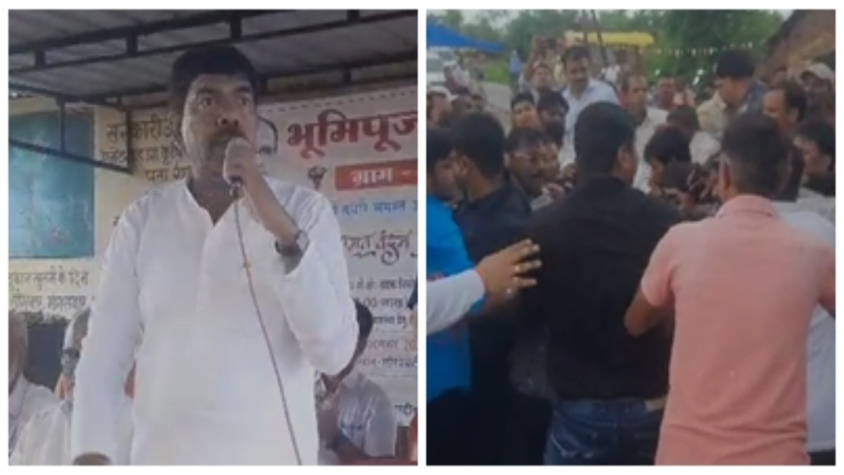 विधायक समर्थक और ग्रामीणों के बीच हुई झूमाझटकी: दिखाए काले झंडे, VIDEO वायरल, MLA ने कहा- क्षेत्र का विकास कांग्रेसियों को रास नहीं आ रहा