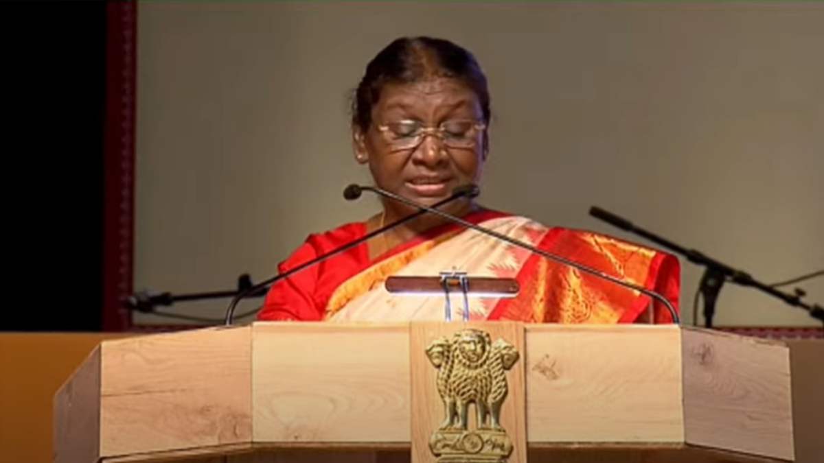 ‘उत्कर्ष-उन्मेष’ उत्सव में द्रौपदी मुर्मू बोलीं: राष्ट्रपति बनने के बाद MP में मेरी 5वीं यात्रा, मप्र में भारत की सबसे बड़ी जनजाति आबादी, 140 करोड़ देशवासियों का मेरा परिवार