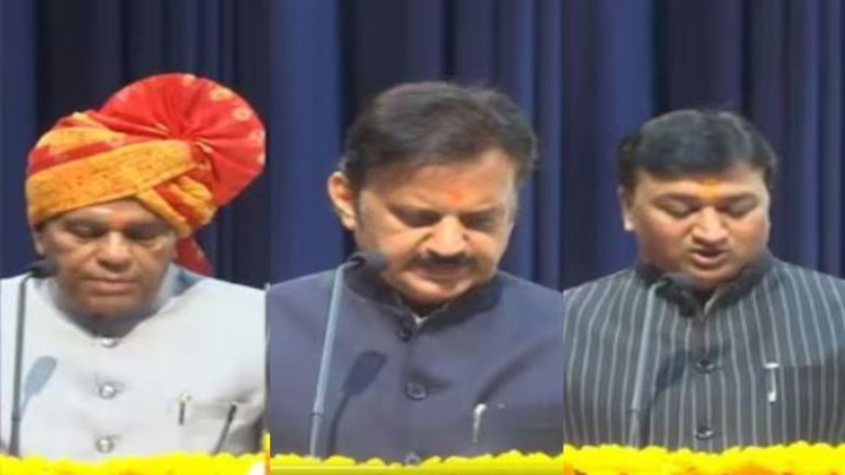 MP में मंत्रिमंडल का विस्तार: बीजेपी प्रदेश अध्यक्ष शर्मा बोले- अनुभवी-युवा चेहरों को दिया मौका, शपथ लेने के बाद मंत्रियों ने कहा- महाकौशल, बुंदेलखंड और विंध्य को मिलेगा फायदा