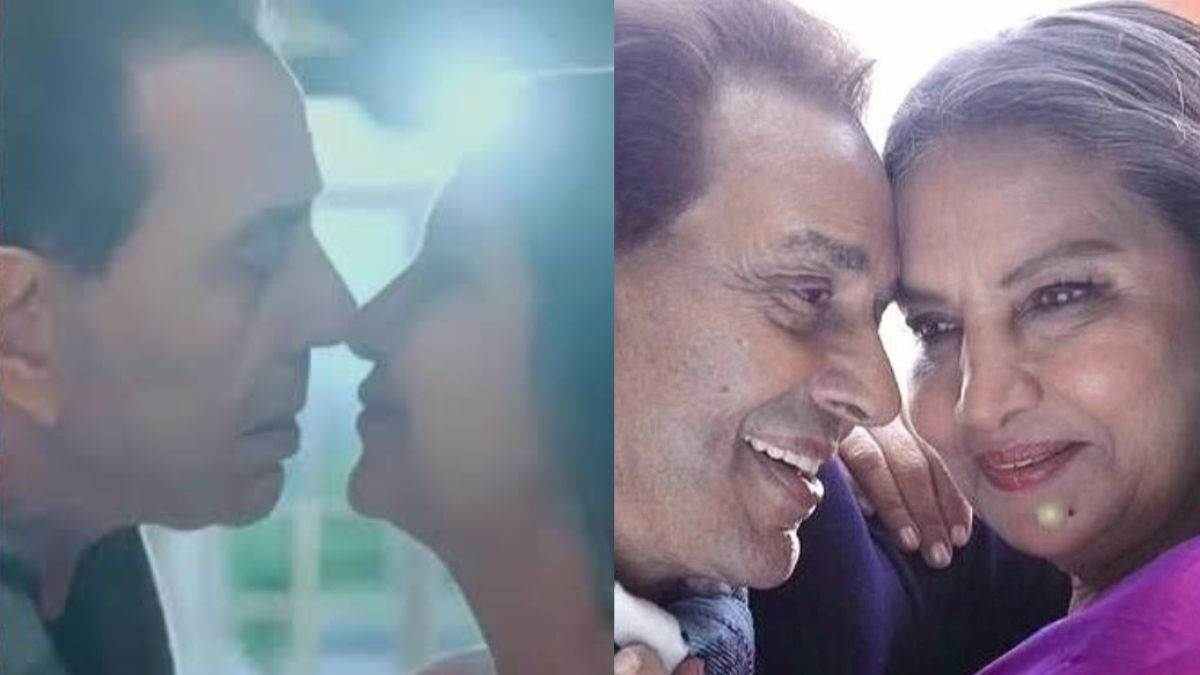 किंसिग सीन के बाद शबाना आज़मी ने शेयर की एक थ्रो बैक फोटो, साथ नजर आए धर्मेंद्र