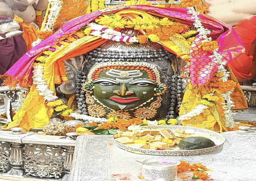 18 अगस्त उज्जैन बाबा महाकाल दर्शनः भगवान शिव को बालभोग के रूप में किया आकर्षक श्रृंगार