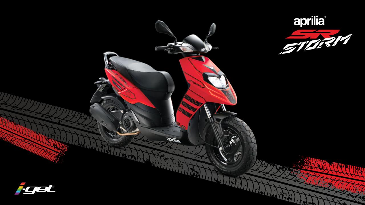 Aprilia इंडिया ने ऑल-न्यू अप्रिलिया एसआर स्टॉर्म 125 लॉन्च, कीमत 1.8 लाख रूपए