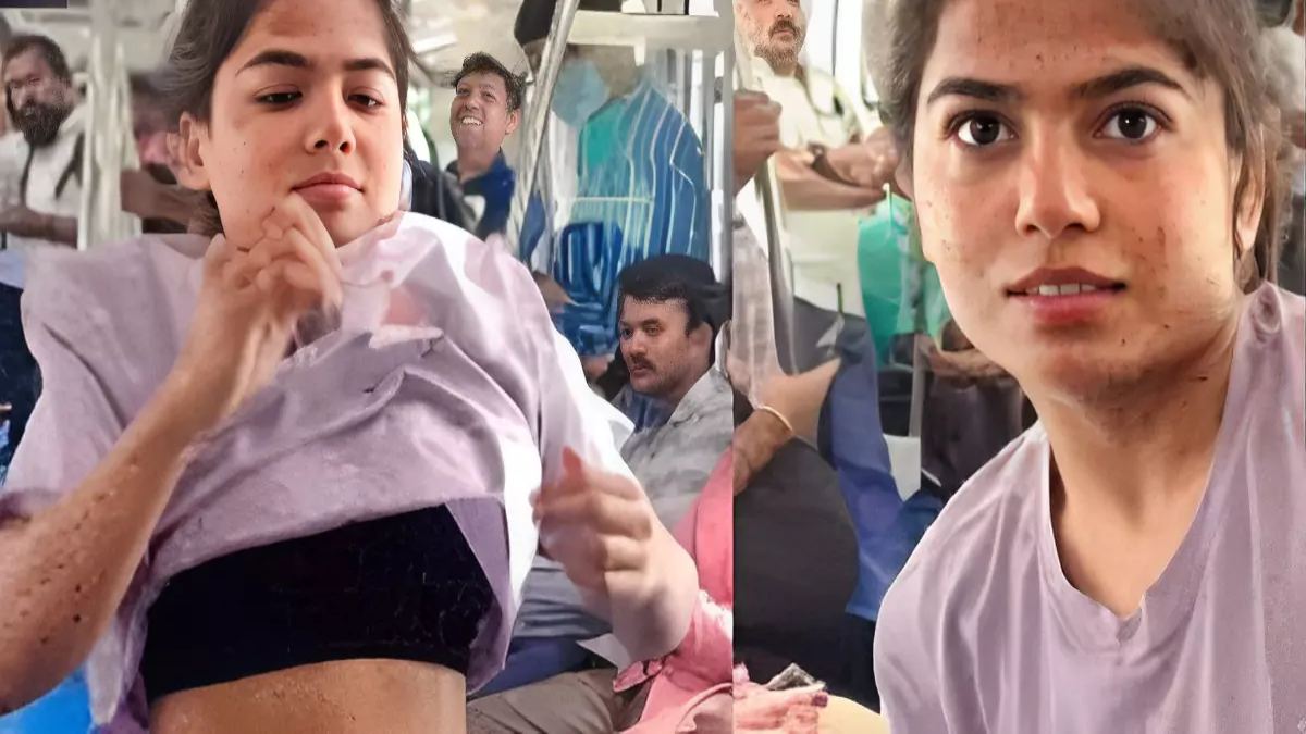 दिल्ली मेट्रो में अचानक लड़की ने कर दिया ऐसा काम… यात्री हो गए हैरान, VIDEO वायरल