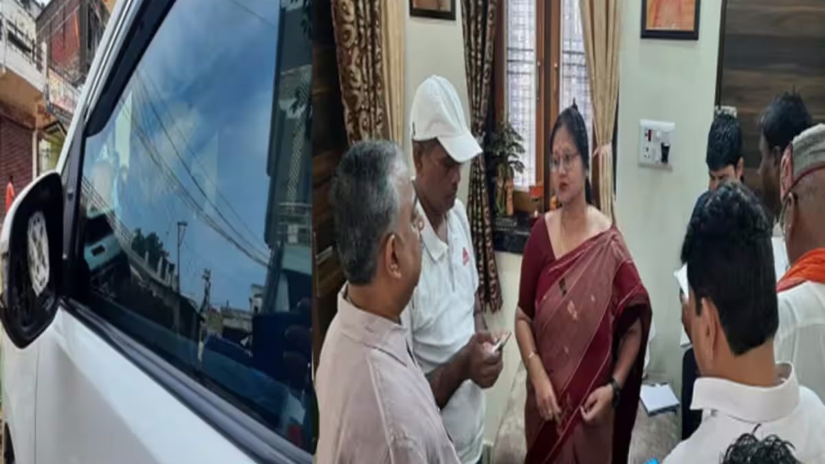 Big News : मंत्री की गाड़ी पर बाइक सवार दो युवकों ने किया हमला, कार का टूटा शीशा