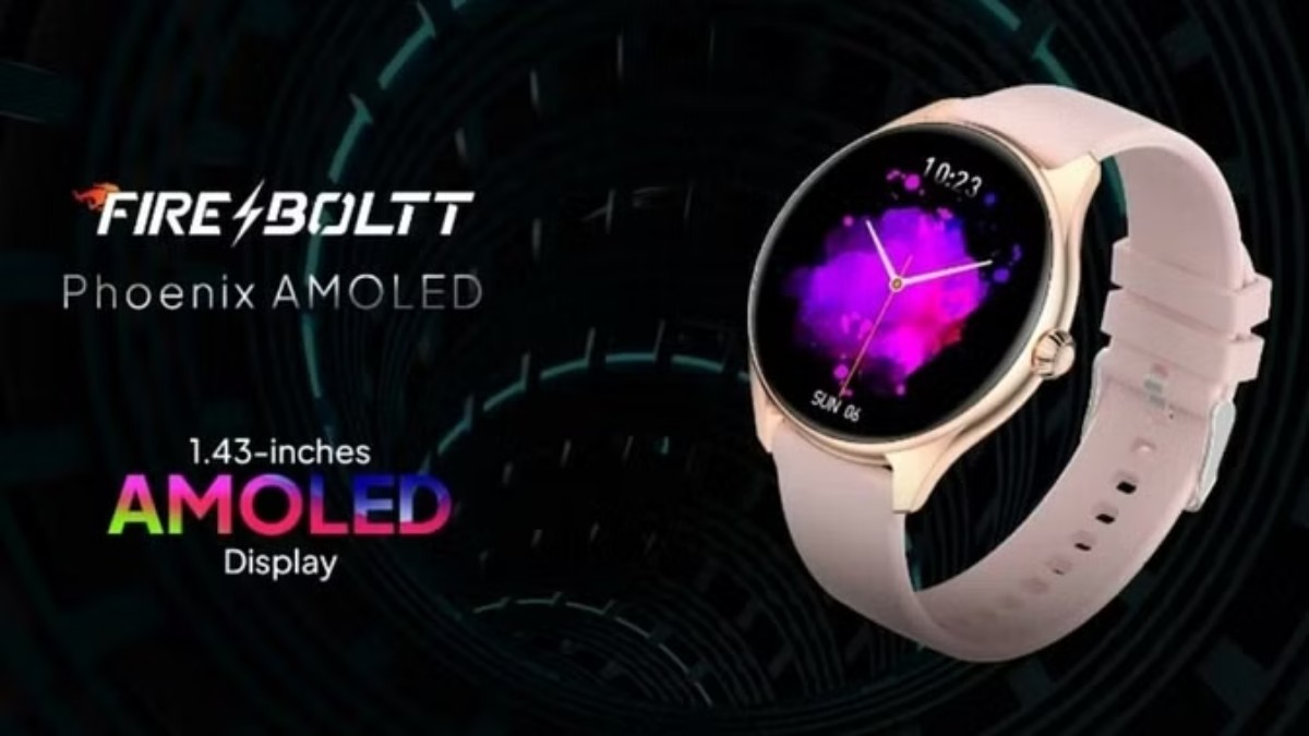 Fire-Boltt Phoenix Smart Watch एमोलेड डिस्प्ले और कॉलिंग फीचर के साथ भारत में लॉन्च, इसमें गेम भी खेल सकेंगे