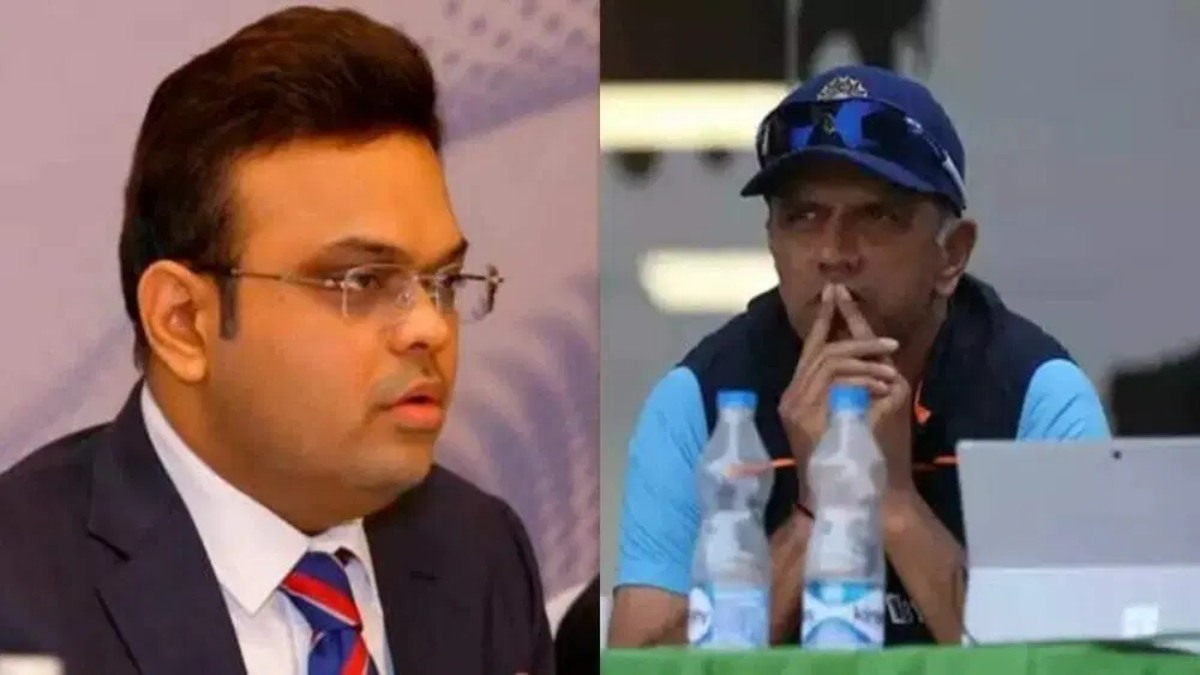Team India के हेड कोच राहुल द्रविड़ से मिले BCCI सचिव जय शाह, भारत और वेस्टइंडीज के बीच T20 मैच से पहले अमेरिका में हुई मुलाकात