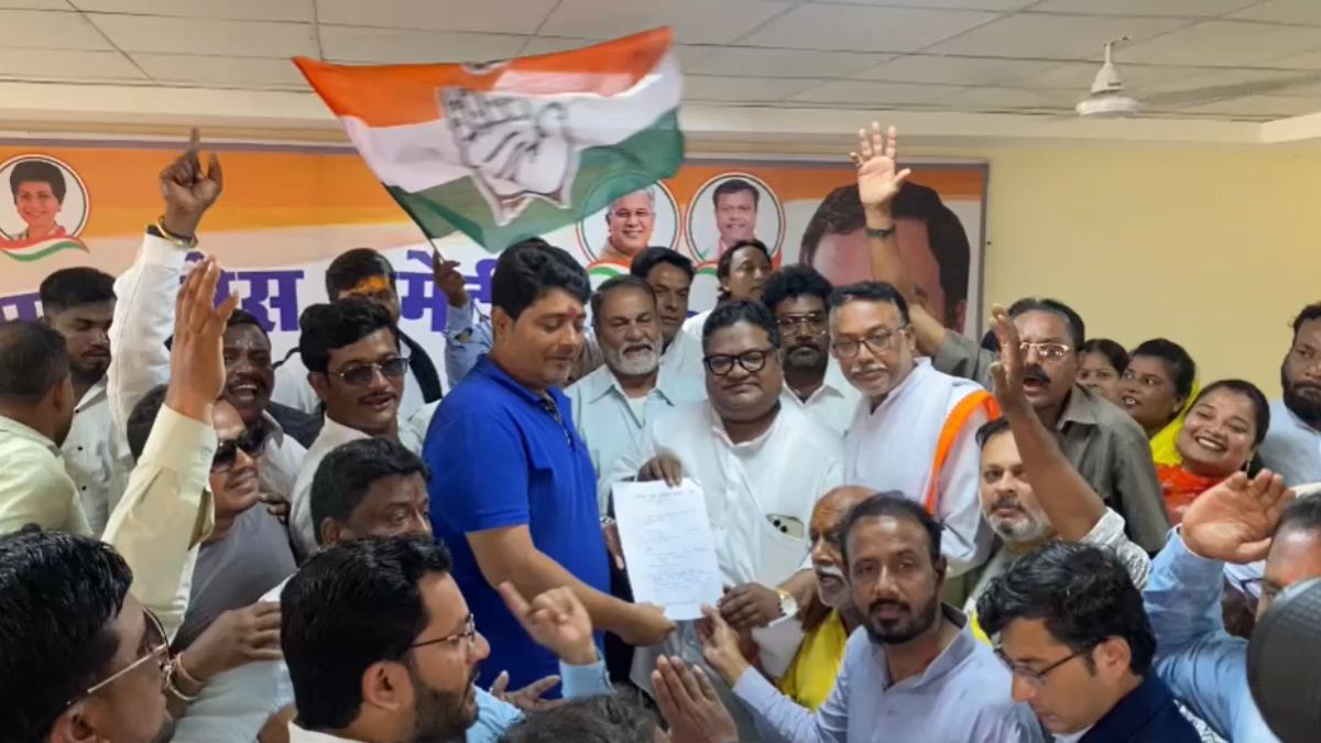 CG NEWS : मेयर ऐजाज ढेबर ने उत्तर और दक्षिण दो विधानसभा सीट के लिए की दावेदारी, ब्लॉक अध्यक्ष को दिया आवेदन
