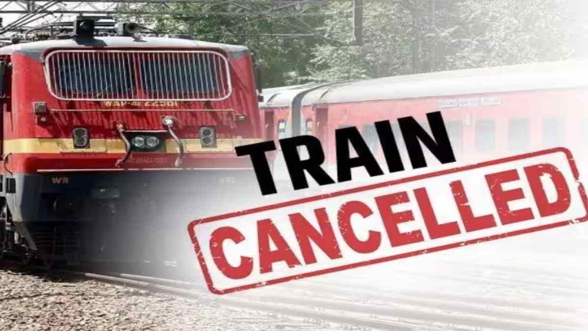 Trains Cancelled : छत्तीसगढ़ से गुजरने वाली 20 ट्रेनें आज से रद्द, 3 सितंबर तक नहीं चलेंगी गाड़ियां, देखें रद्द ट्रेनों की सूची …