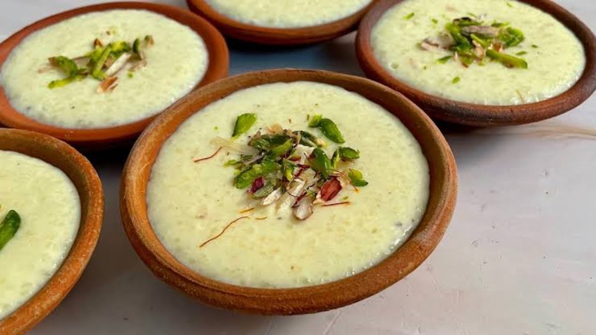 Today’s Recipe : आपने चखा है कभी फिरनी का स्वाद, नहीं तो यहां देखिए फिरनी बनाने की आसान रेसिपी …