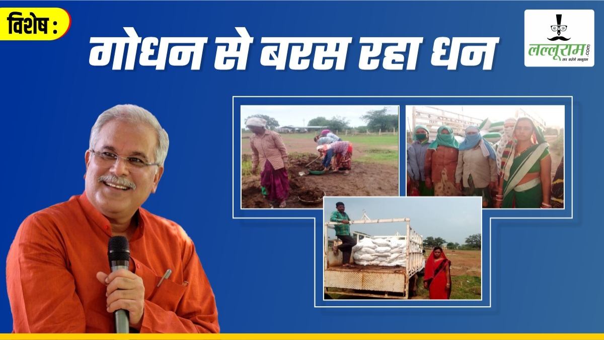 विशेष : भूपेश सरकार में गोधन से बरस रहा धन, ग्रामीण अर्थव्यवस्था को मजबूत बनाने के लिए ‘धरोहर’ के उपयोग को मिला प्रोत्साहन