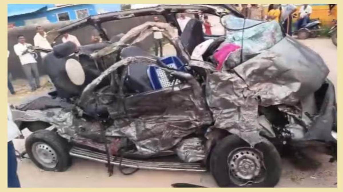 BIG BREAKING: लोक परिवहन बस और कार में भिड़ंत, 7 लोगों की मौके पर मौत, 12 से ज्यादा लोग घायल