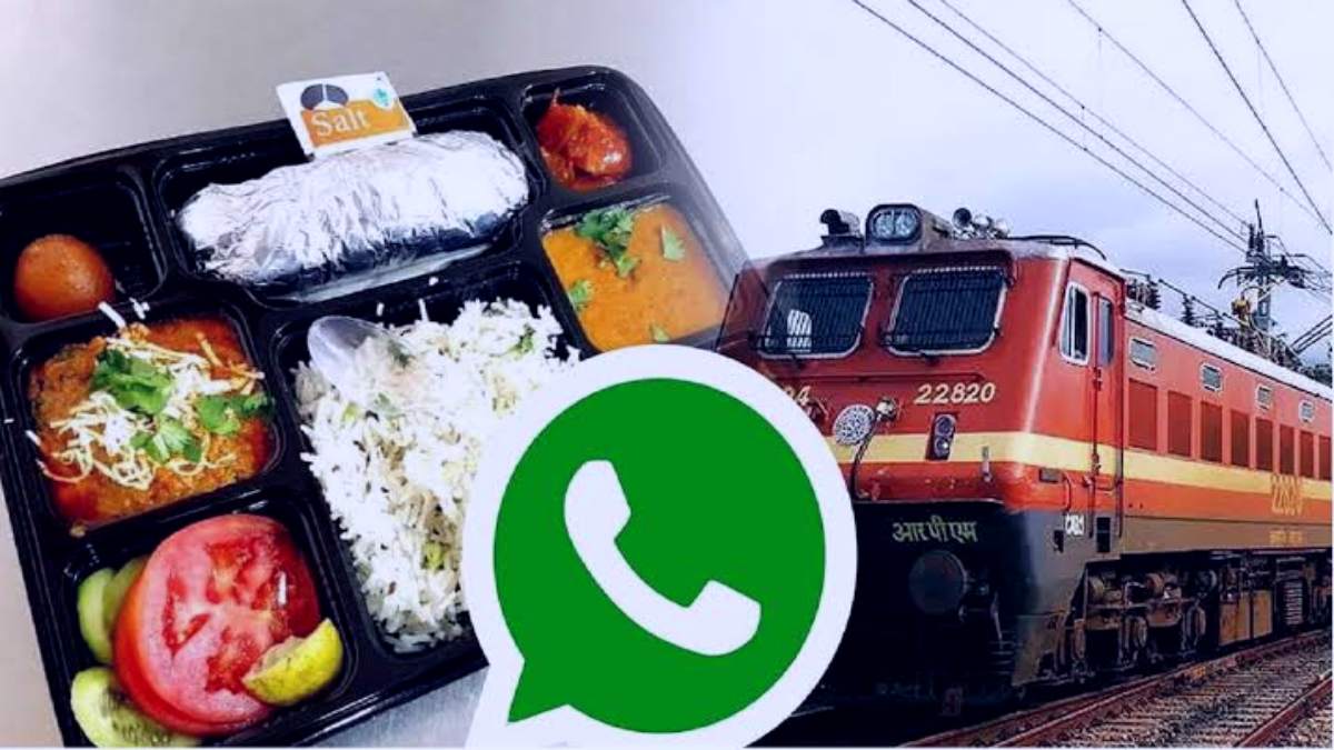 रेलवे की इस सेवा पर Whatsapp करते ही अगले स्टेशन में मिलेगा गरमा गरम खाना…