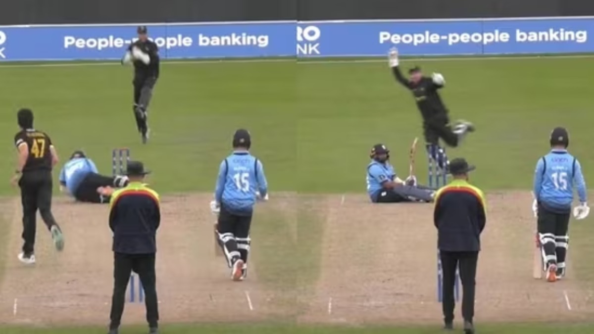 Royal London One Day Cup 2023 : काउंटी क्रिकेट में अपने डेब्यू पर अजीब तरीके से आउट हुए पृथ्वी शॉ, सोशल मीडिया पर वायरल हुआ वीडियो
