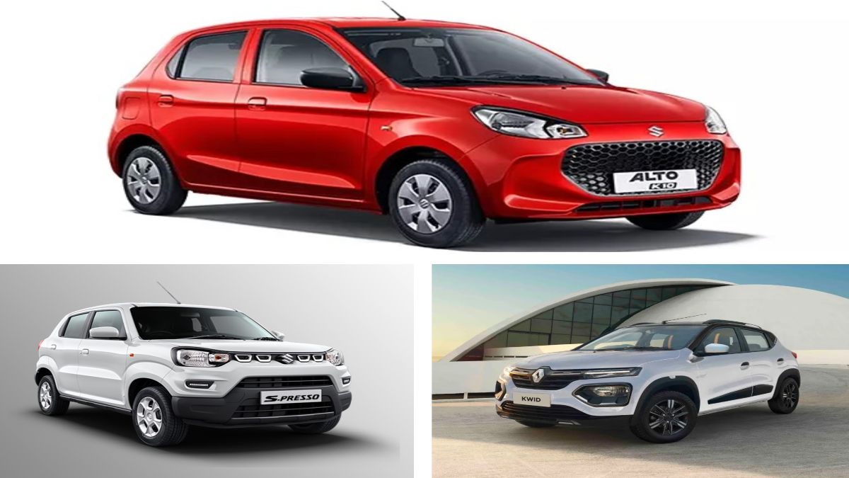 Cheapest Car : 5 लाख के बजट में आती हैं ये 3 कारें, बंपर माइलेज से हर महीने बचेंगे हजारों रुपये