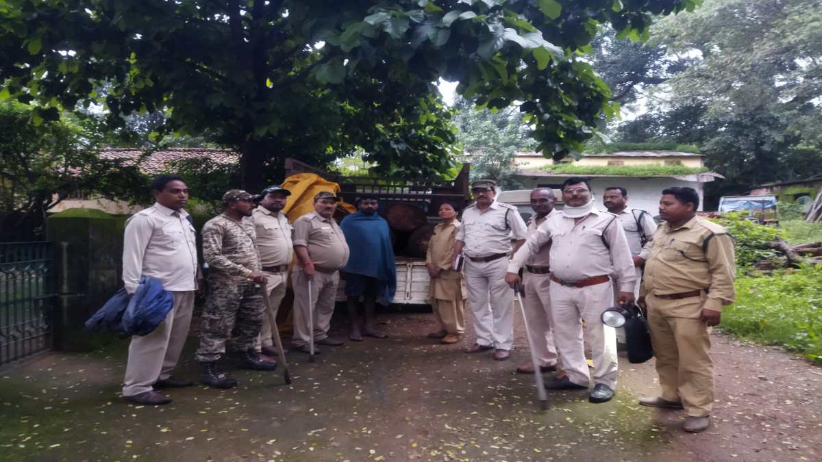 CG NEWS : जंगलों की अवैध कटाई पर वन विभाग की कार्रवाई, 2 तस्कर रंगे हाथ लकड़ियों के साथ गिरफ्तार
