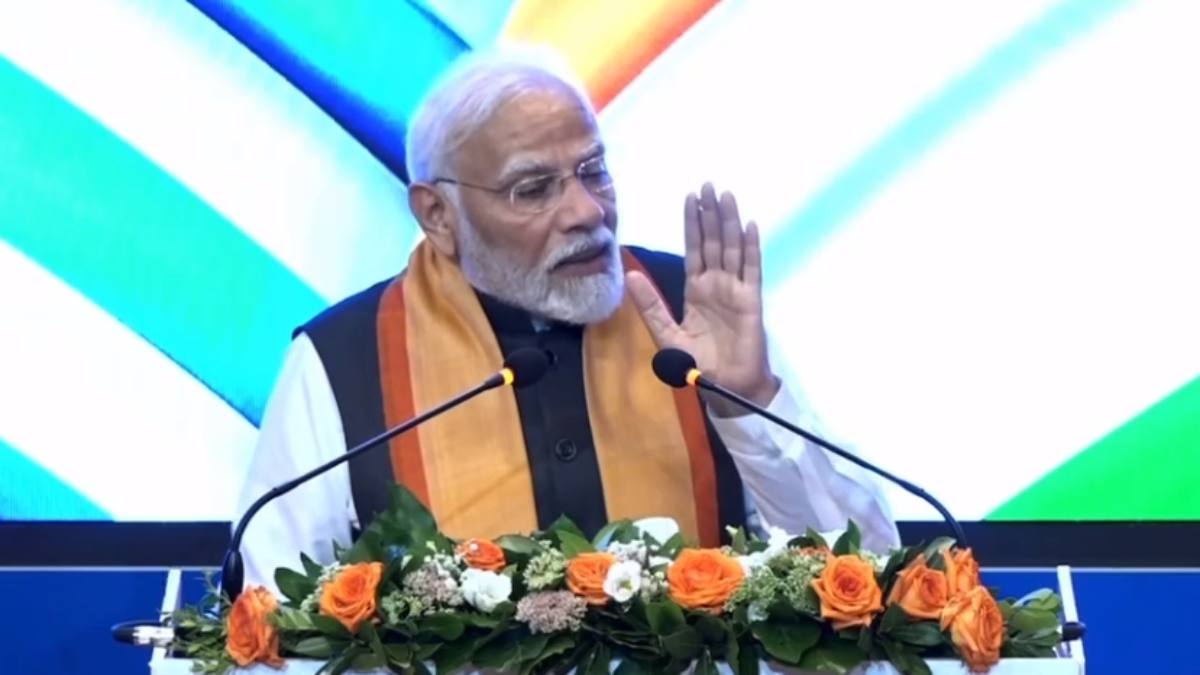 ग्रीस में PM मोदी ने भारतीयों को किया संबोधित, MP के सागर में बन रहे संत रविदास पार्क का किया जिक्र